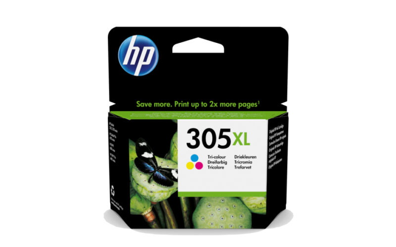 HP tint kassett No. 305XL värviline